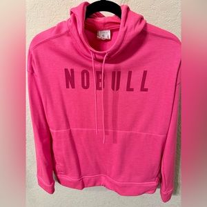 NOBULL WOMENS HOODIE- Neon Pink / size: small